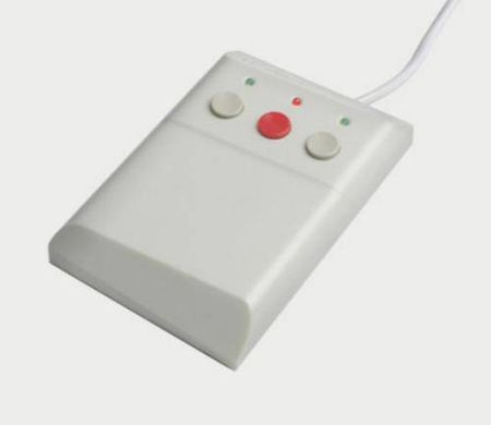 Турникет-трипод тумбовый PERCo-TTD-03.1G из окрашенной стали (с планками Антипаника)