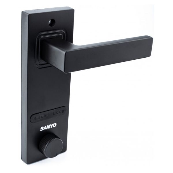 Электронный биометрический замок Sanyo D600 USmart Go с видеонаблюдением, ручка-кноб