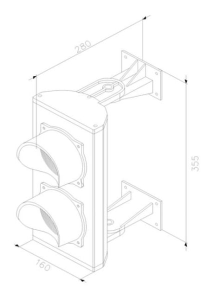 Светофор светодиодный Came C0000710, 24 В