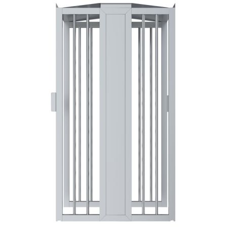 Полноростовой распашной турникет Блокпост Спектр СТ 5 двухстворчатый