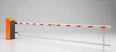 Решетка на стрелу Magnetic GUE1800-030, высокая 1,8 м, шарнирная 3000 мм, для шлагбаумов Access Pro-H, XL2, XXL