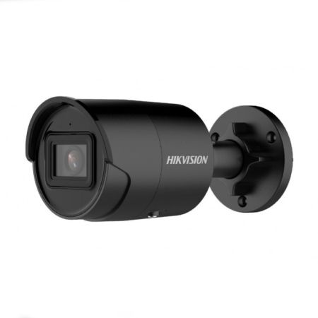 Уличная IP-камера 8Мп Hikvision DS-2CD2083G2-IU (2.8 мм), черная с технологией AcuSense