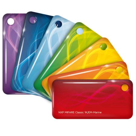 Брелок комбинированный EM-Marine + Mifare ID 64byte, nUID 4byte