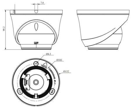 IP-видеокамера 2Мп RVi-1NCE2379 (2.7-13.5) с варифокальным объективом
