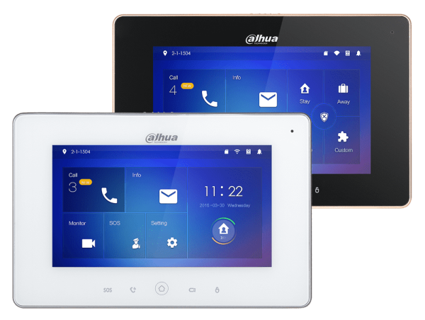 IP-видеодомофон Wi-Fi сенсорный 7" Dahua DH-VTH5221D