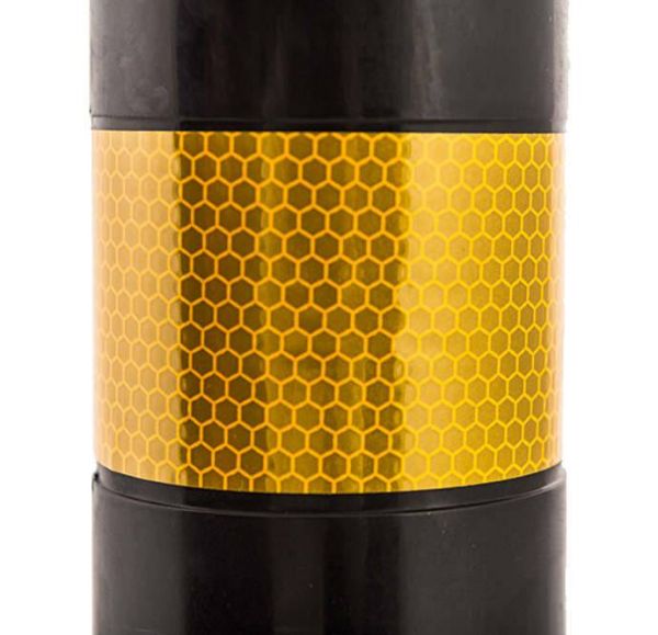 Столбик гибкий черный 750 мм с квадратным съемным основанием