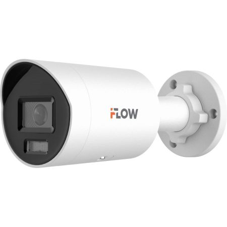 IP-камера 2Мп iFlow F-IC-2122C2M(2.8mm) уличная, с микрофоном, SharpSense и двойной подсветкой до 40 м IP-камера 2Мп iFlow F-IC-2122C2M(2.8mm) уличная, с микрофоном, SharpSense и двойной подсветкой до 40 м