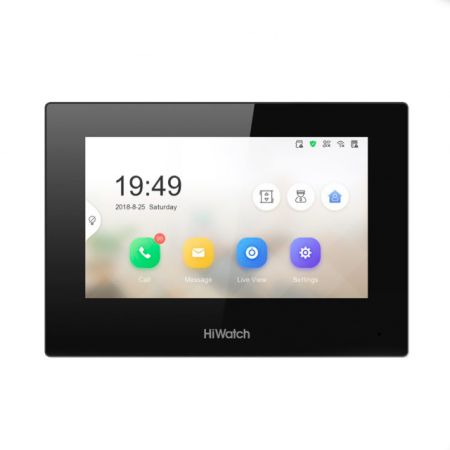 IP-видеодомофон 7″ HiWatch VDP-H2211B с питанием по PoE
