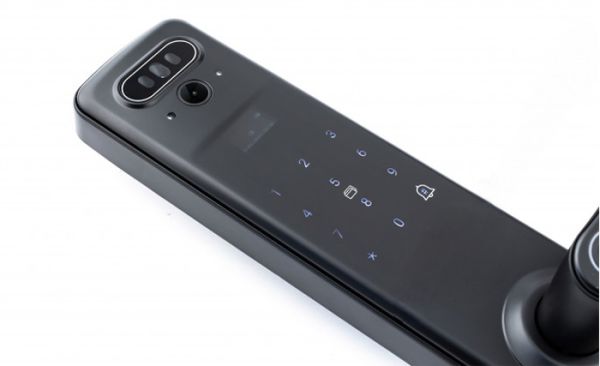 Электронный биометрический замок Gimmel F35 Tuya с Wi-Fi и распознаванием лица