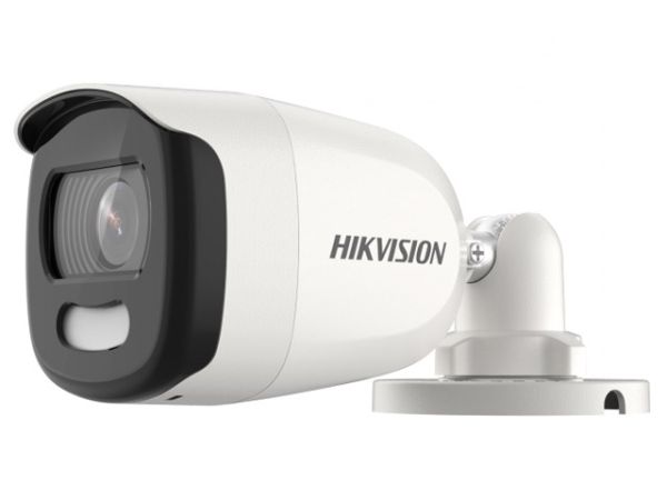 Уличная HD-TVI видеокамера 5Мп ColorVu HikVision DS-2CE10HFT-F (6 мм) с LED подсветкой до 20 м
