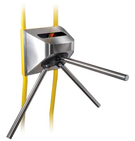 Турникет-трипод для транспорта PERCo-TTR-10AT из нержавеющей стали, с автоматическими планками Антипаника