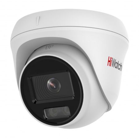 Уличная купольная IP-камера 2Мп HiWatch DS-I253L(C) (4 мм) с технологией ColorVu