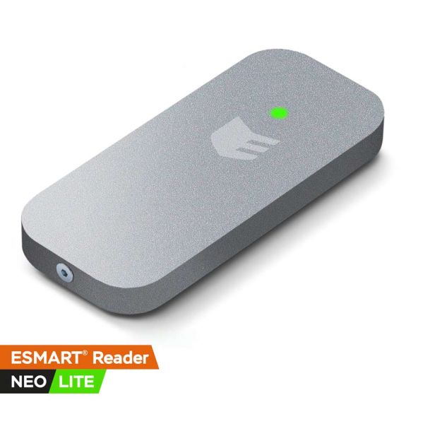 Считыватель бесконтактных карт ESMART® Reader LITE серии STONE Mullion, Silverite