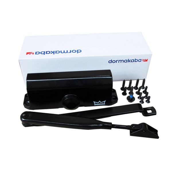 Доводчик дверной dormakaba TS77 EN3 c рычагом ФОП, серебро Доводчик дверной dormakaba TS77 EN3 c рычагом ФОП, серебро