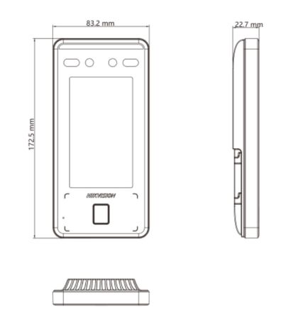 Терминал распознавания лиц HikVision DS-K1T341CMF с алгоритмом глубокого обучения Терминал распознавания лиц HikVision DS-K1T341CMF с алгоритмом глубокого обучения