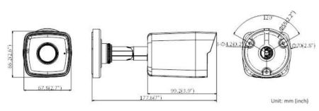 Уличная IP-камера 2Мп HiWatch DS-I250M(B) (2.8 мм) с микрофоном Уличная IP-камера 2Мп HiWatch DS-I250M(B) (2.8 мм) с микрофоном