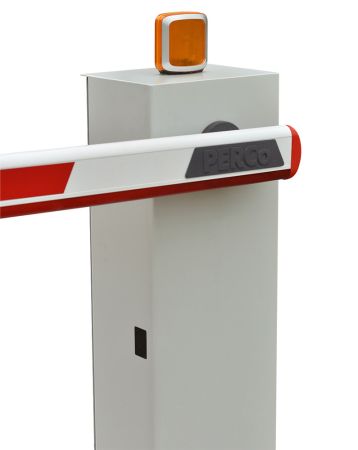 Шлагбаум автоматический PERCo GS14 с круглой стрелой 3 м и встроенной системой обогрева