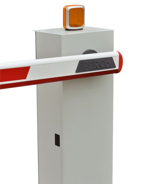 Шлагбаум автоматический PERCo GS14 с круглой стрелой 3 м и встроенной системой обогрева