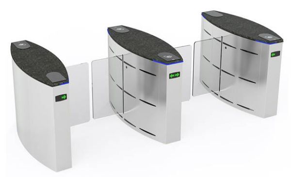 Центральный модуль раздвижного турникета Came Sliding Gate SG55-90, 550+900 мм, створки 900 мм (SG5590SC)