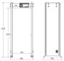 Металлодетектор арочный ZKTeco ZK-D4330