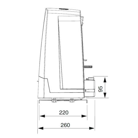 Привод 36 В Came BKV20AGE PLUS для откатных ворот до 2000 кг