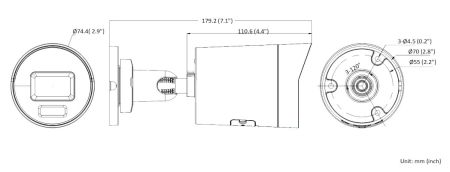Уличная IP-видеокамера 4Мп HikVision DS-2CD2047G2H-LIU (2.8 мм) с EXIR/LED подсветкой и технологией AcuSense Уличная IP-видеокамера 4Мп HikVision DS-2CD2047G2H-LIU (2.8 мм) с EXIR/LED подсветкой и технологией AcuSense