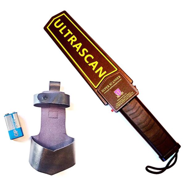 Ручной металлодетектор UltraScan Super Scanner со звуком и вибрацией