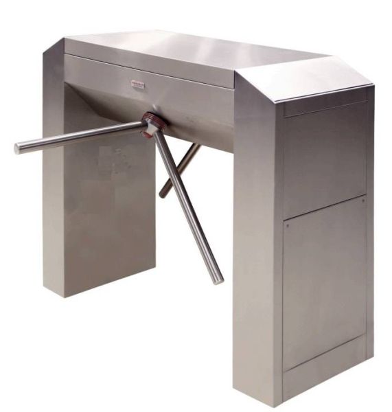 Двухпроходной двухштанговый тумбовый турникет Gotschlich Modul Cross Duo 2-Arm (6MCR2ADC)