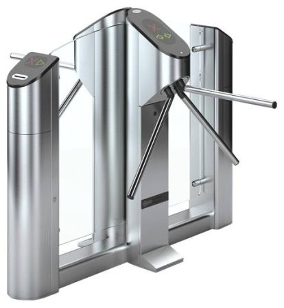 Турникет-трипод двусторонний со стеклом Oxgard Praktika-Т-03D-К с картоприемником