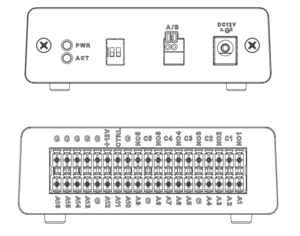 Блок сигнализации Dahua DHI-ARB1606
