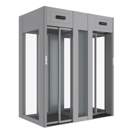 Шлюзовая кабина Saima MULTITRANSITO, двухпроходная