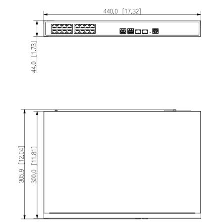 ePoE-коммутатор 24-портовый Dahua DH-LR2226-24ET-360, гигабитный, управляемый ePoE-коммутатор 24-портовый Dahua DH-LR2226-24ET-360, гигабитный, управляемый