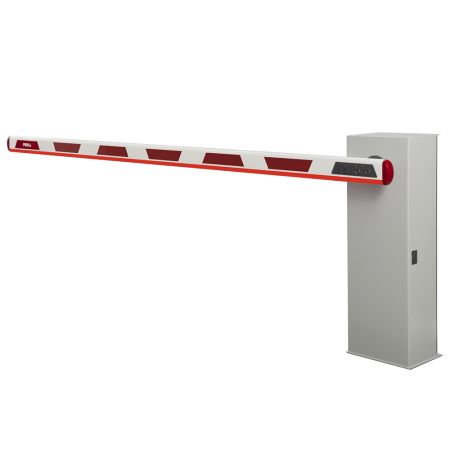 Шлагбаум автоматический PERCo GS14 с прямоугольной стрелой 3 м и встроенной системой обогрева