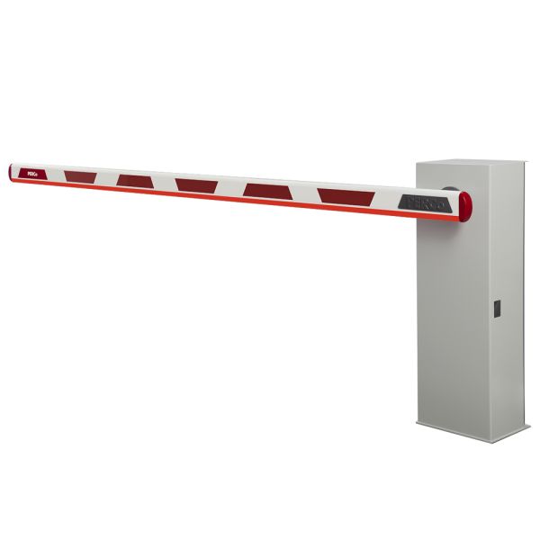 Шлагбаум автоматический PERCo GS14 с прямоугольной стрелой 3 м и встроенной системой обогрева
