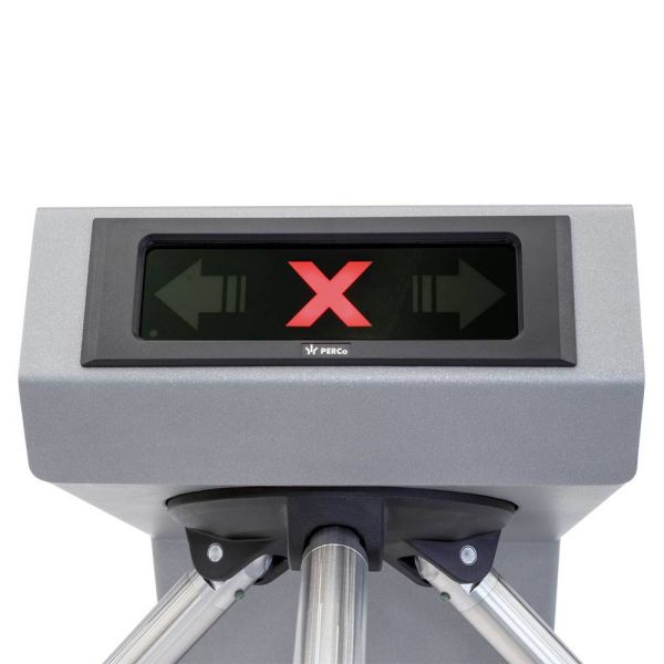 Турникет-трипод PERCo-TTR-07.1G из окрашенной стали (с планками Антипаника)