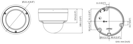 Антивандальная IP-видеокамера 4Мп HikVision DS-2CD2147G2-SU (4 мм) с технологией ColorVu и AcuSense