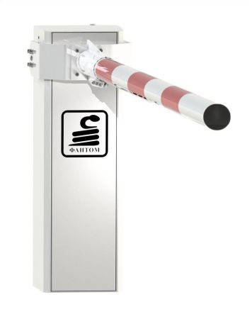 Стрела круглая Фантом К6(100) 6м с функцией "антиветер" Ø100мм со светоотражающими наклейками