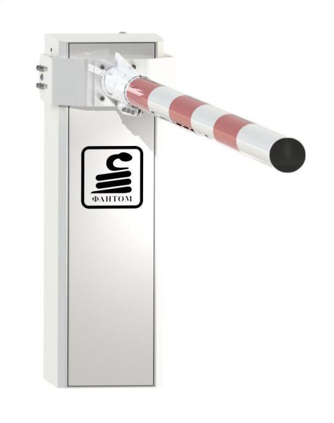 Стрела круглая Фантом К6(100) 6м с функцией "антиветер" Ø100мм со светоотражающими наклейками