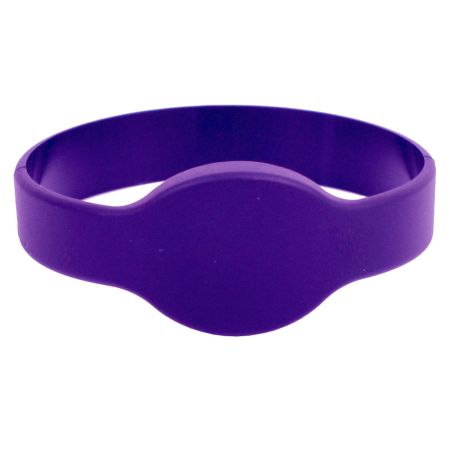 Силиконовый RFID-браслет NXP Mifare Plus SE 1k, без застежки