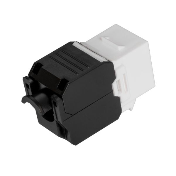 Модуль коммутационный ЛЮ-МКС-5e.8К39.Би, тип Keystone 180°, UTP,, кат.5e, самозажимной