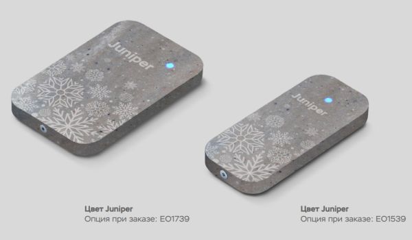 Считыватель бесконтактных карт ESMART® Reader BLE серии STONE (ER1701), Silverite