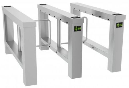 Центральный модуль распашного уличного турникета Cominfo EasyGate WN-M-2W