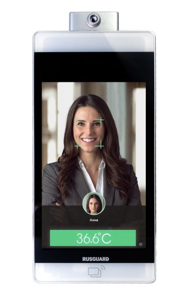 Терминал распознавания лиц RusGuard R20-Face (8W) Thermometer с измерением температуры