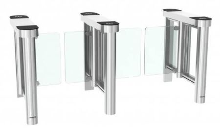 Распашной двухпроходной турникет Cominfo EasyGate SG 1400 650мм