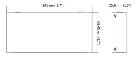 Неуправляемый коммутатор HikVision DS-3E0508-E(B)