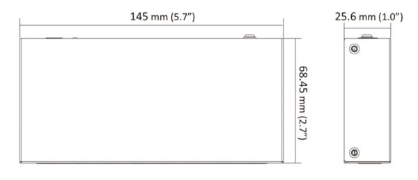 Неуправляемый коммутатор HikVision DS-3E0508-E(B)