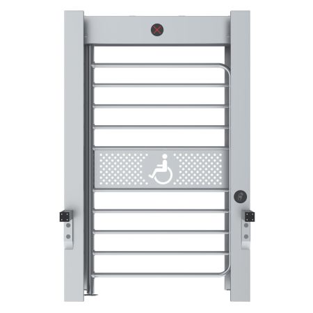 Полноростовой распашной турникет Блокпост Спектр СТ 4 с калиткой