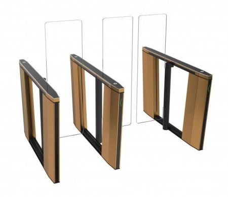 Центральный модуль скоростного распашного турникета Cominfo EasyGate Superb 1800мм