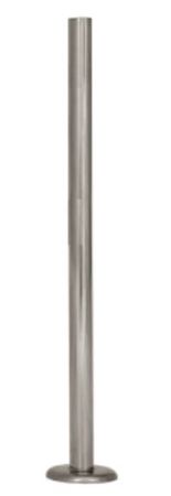 Стойка ограждения быстросъемная ОБ1/0-0 ХРОМ (без муфт) Стойка ограждения быстросъемная ОБ1/0-0 ХРОМ (без муфт)