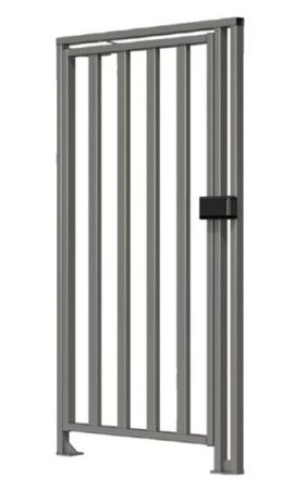 Калитка полноростовая окрашенная Oxgard К-10 (правая)